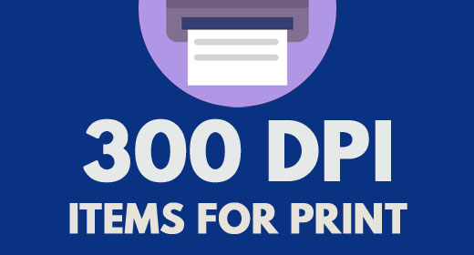 300 dpi Actions for Print