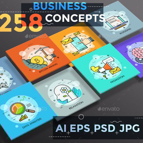 258 Thin Line Business Concepts