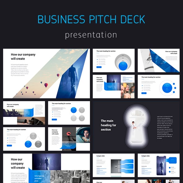 Business Pitch Deck Powerpoint