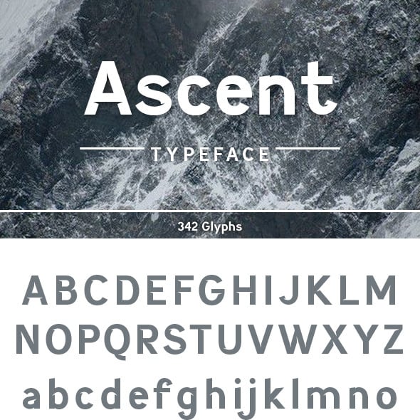 Ascent Typeface