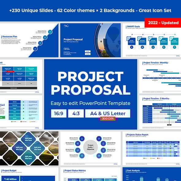 Project Proposal PowerPoint Presentation Template