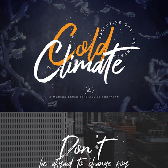 Cold Climate Font