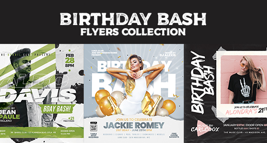 Birthday Bash Flyers
