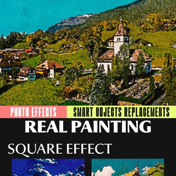 Real Painting Photo Effect