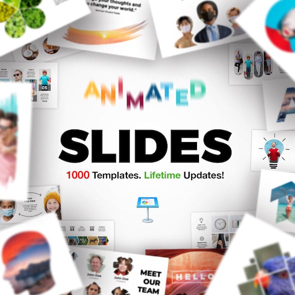 Animated Slides Bundle for Keynote Presentation.
