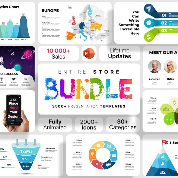 Wowly - 3500 PowerPoint Infographics & Presentation Templates!