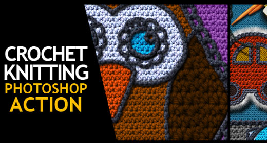Stitching, Embroidery and Sewing Photoshop Actions