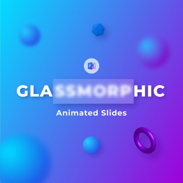 Glassmorphism Powerpoint Presentation