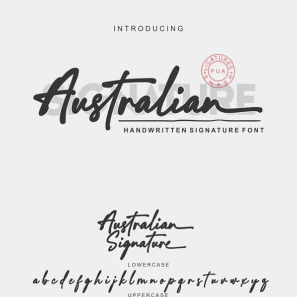 Australian Signature