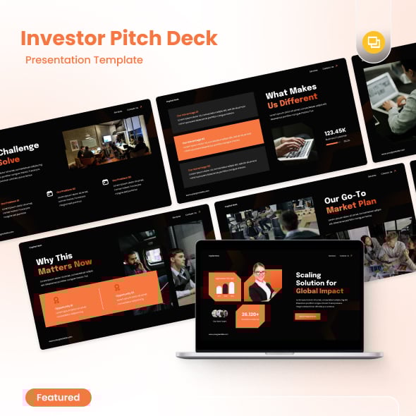 Investor Pitch Deck Google Slide Template