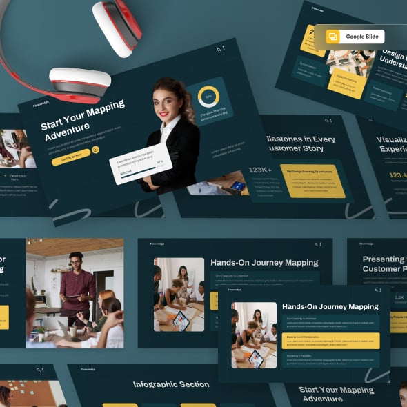 Customer Journey Mapping Google Slide Template