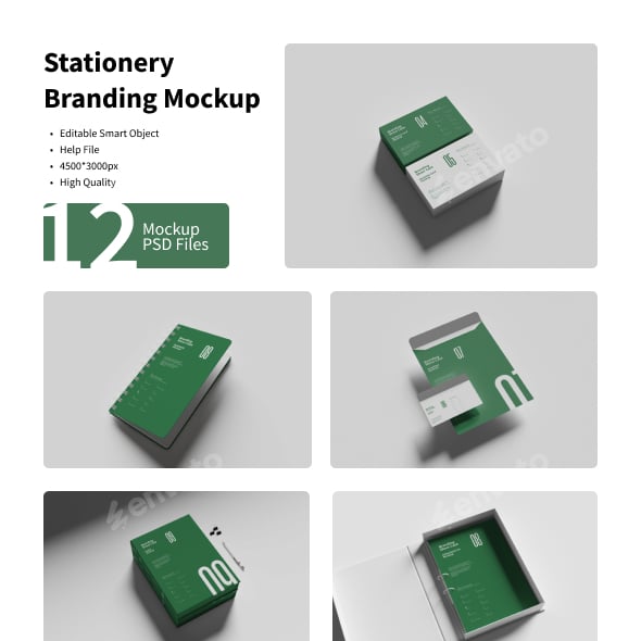 Stationery Branding Mockup