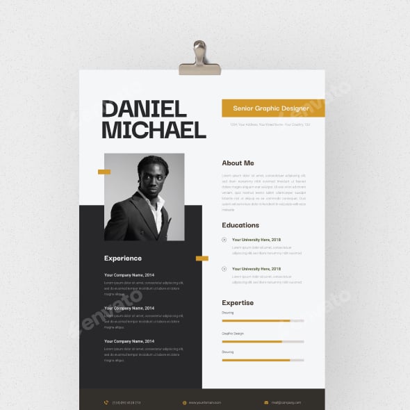Gold Sign - Resume