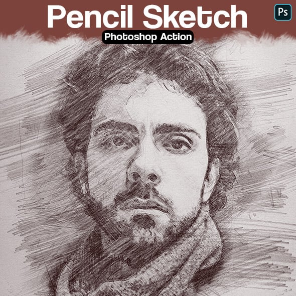 Pencil Sketch Photoshop Action