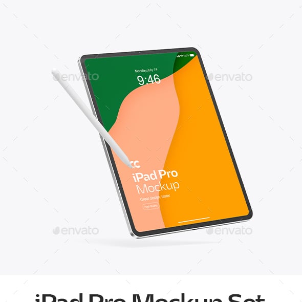 iPad Pro Mockup Set