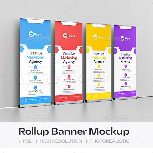 Rollup Banner Mockup