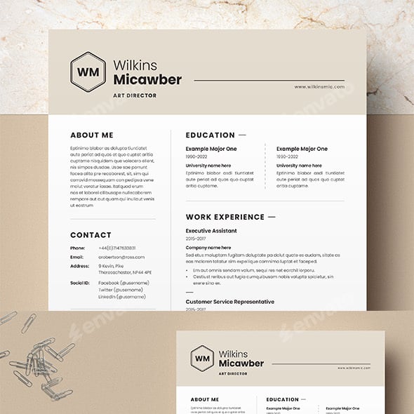 Resume Template, ATS Compatible