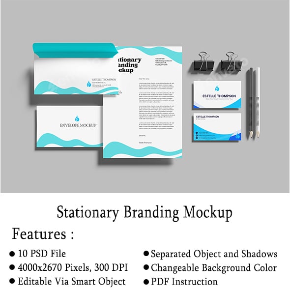 Stationary Branding Mockup