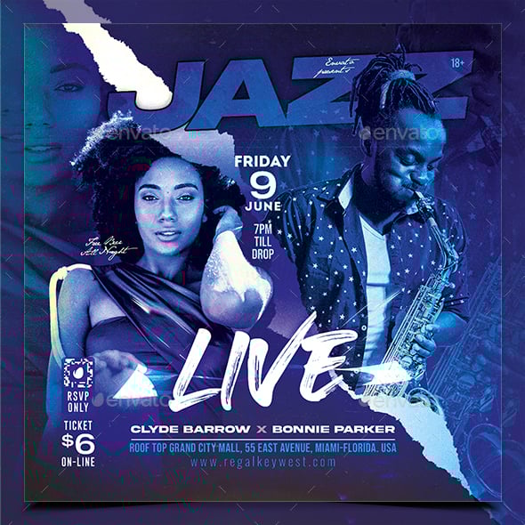 Jazz Music Flyer