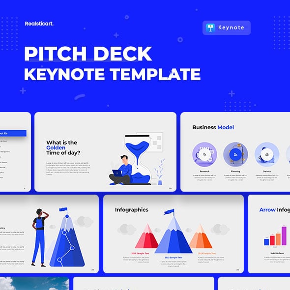 Startup Perfect Pitch Deck Keynote Template