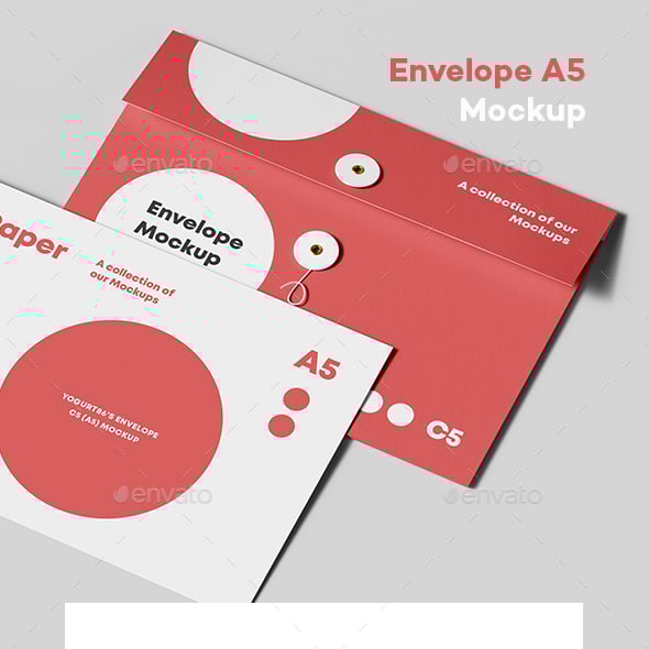 Envelope A5 Mock-up
