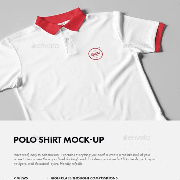 Polo Shirt Mock-up