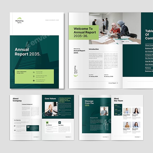 Annual Report Template