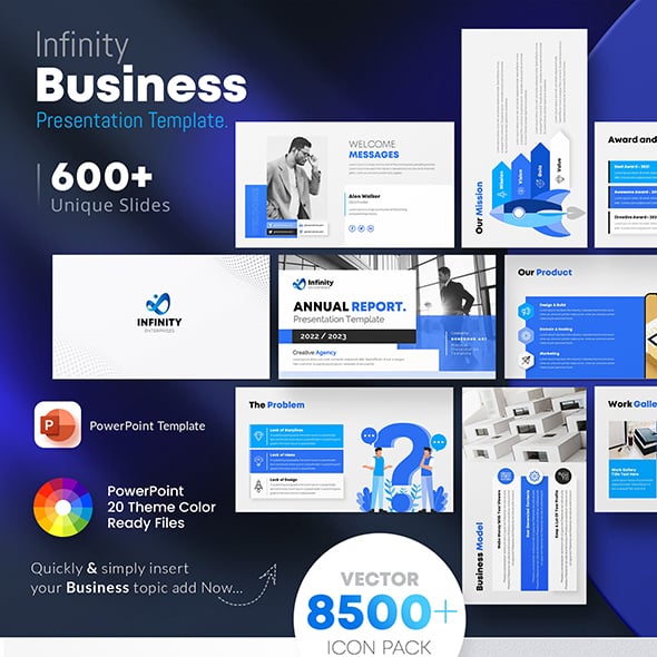 Infinity Business PowerPoint Template