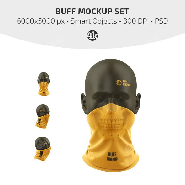 Buff Mockup Set