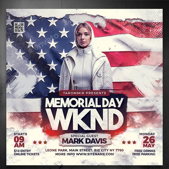 Memorial Day Flyer