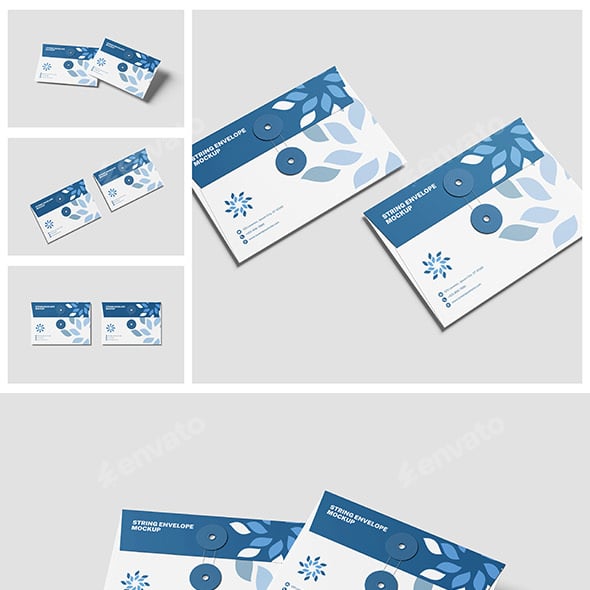 String Envelope Mockup