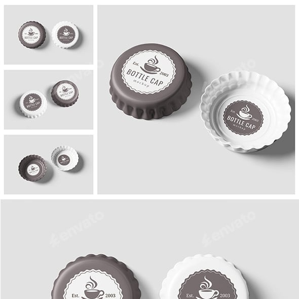 Bottle Cap Mockup