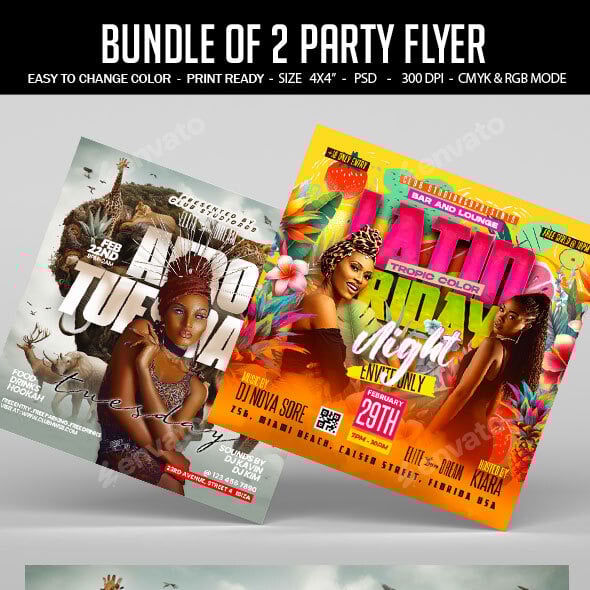Party Flyer Bundle