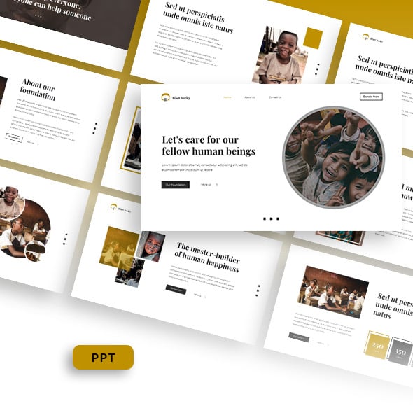 Richa - Charity Powerpoint Template