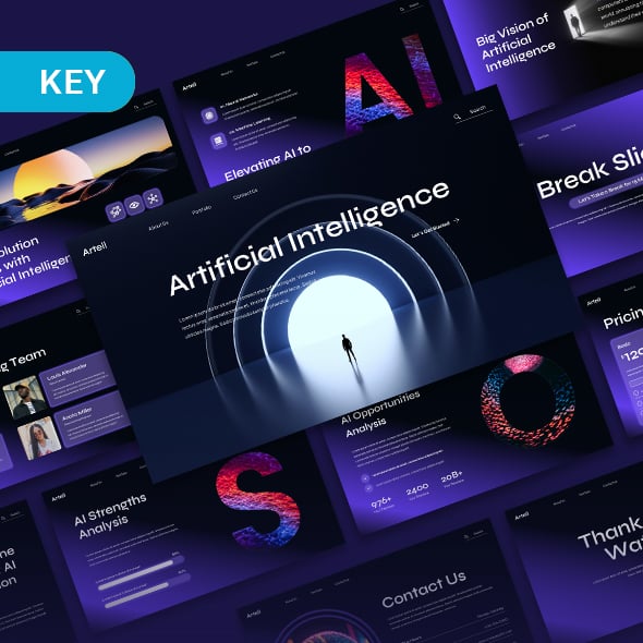 Artell - Creative Artificial Intelligence Presentation Template