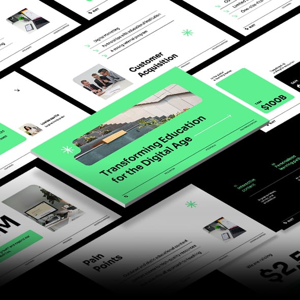 Education Technology Pitch Deck GSL