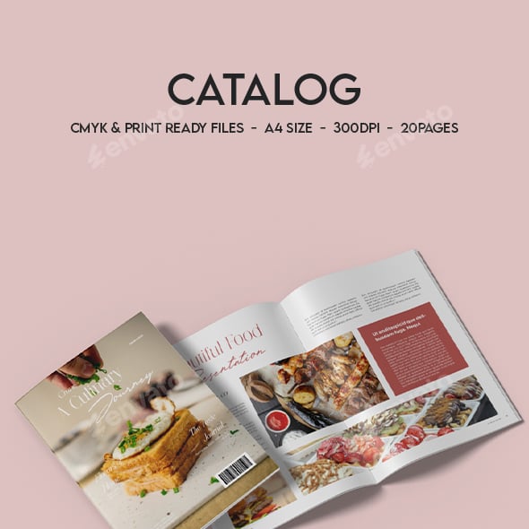 Food Catalogue Brochure