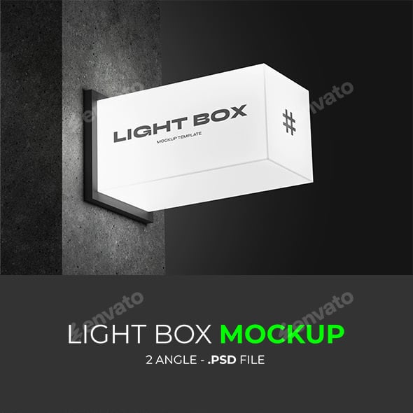Light Box Mockup