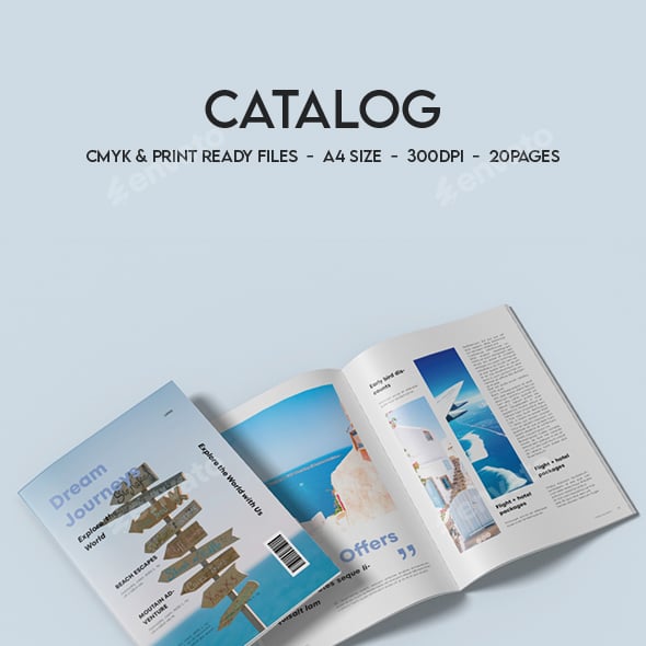 Travel Magazine Template