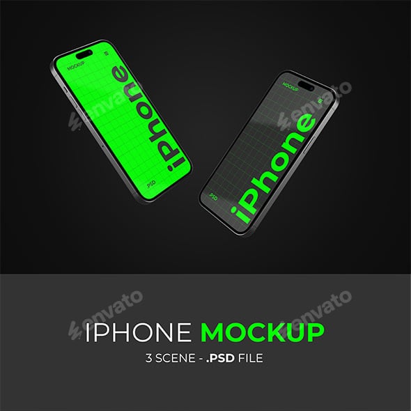 iPhone 15 Mockup