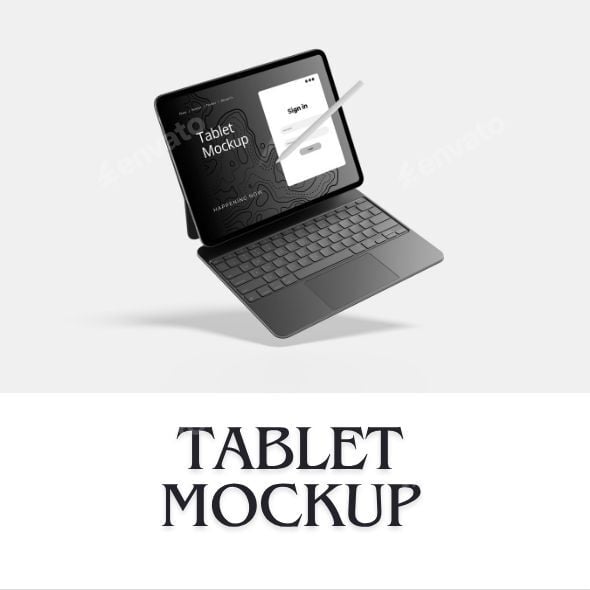 Tablet Mockup Set V1