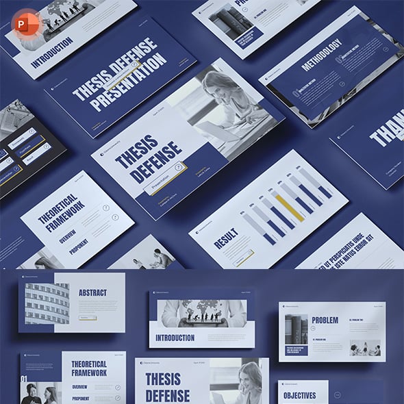 Thesis Defense PowerPoint Presentation Template
