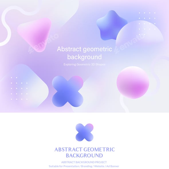 Abstract Geometric Background