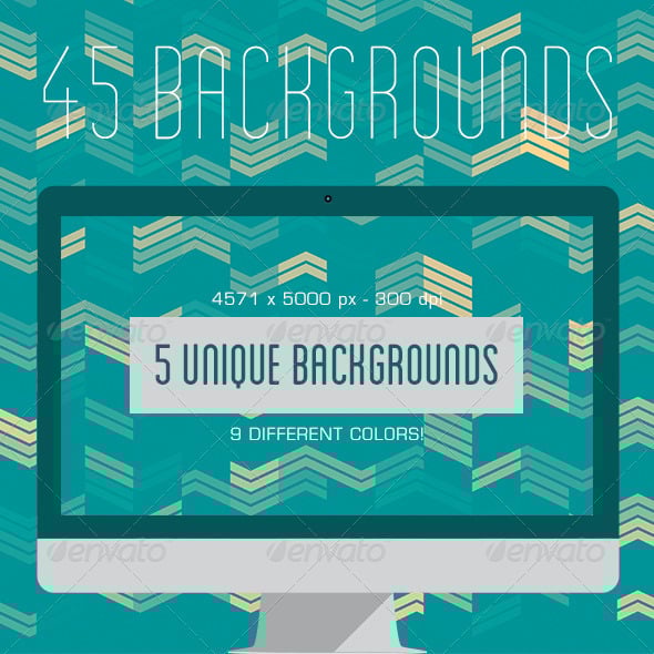 45 Geometric Wavy Backgrounds