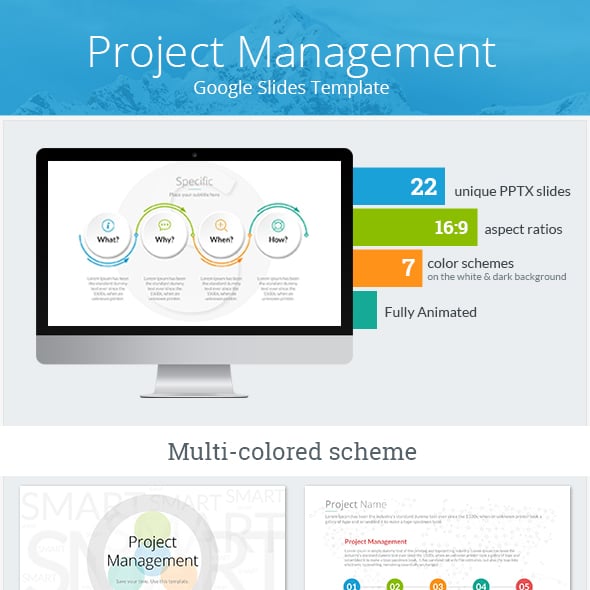 Project Management Google Slides Template