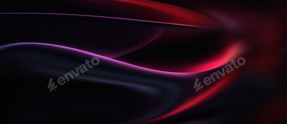 Red and Purple Abstract Light Swirls