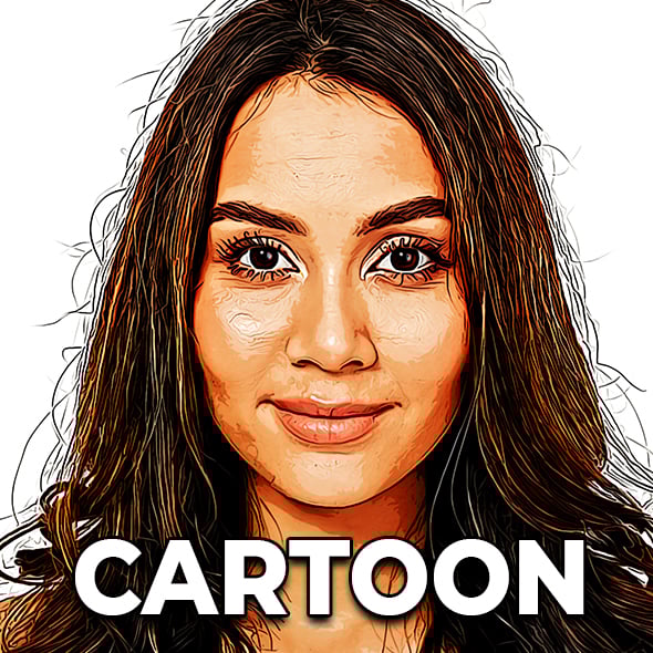 Cartoonic Line Art Effect - Photoshop Action