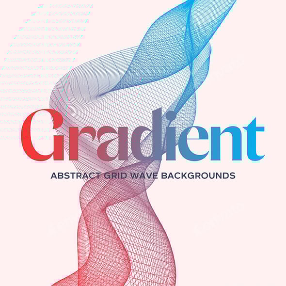 Gradient Network Wave Backgrounds