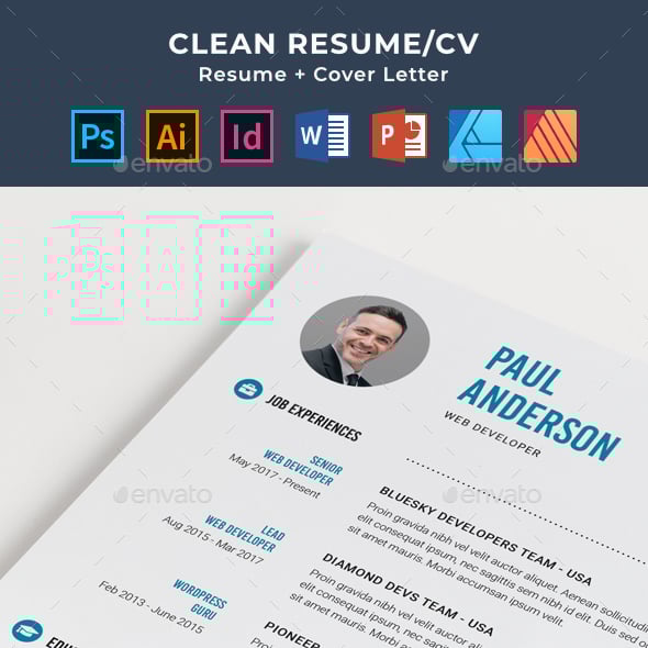 Clean Resume/CV
