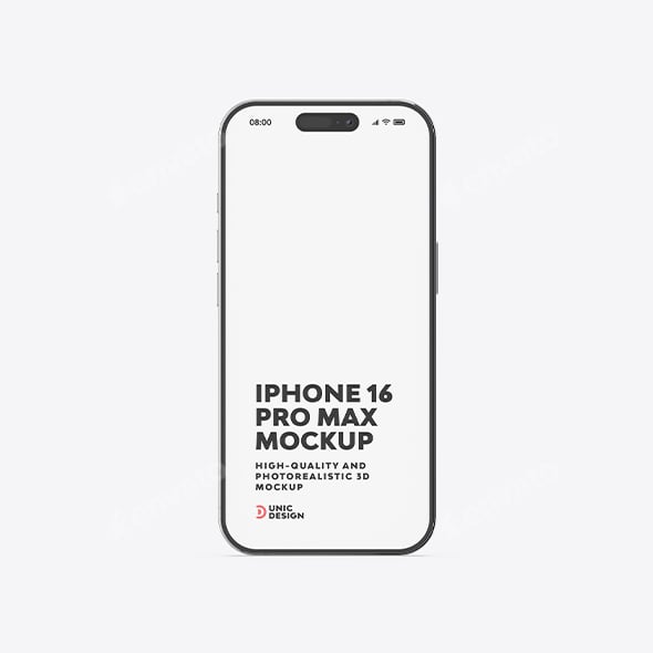 iPhone 16 Pro Max Mockup